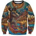 Aboriginal Dreamtime Stories Land Sweatshirt