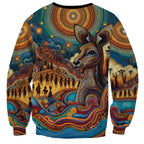 Aboriginal Dreamtime Stories Land Sweatshirt