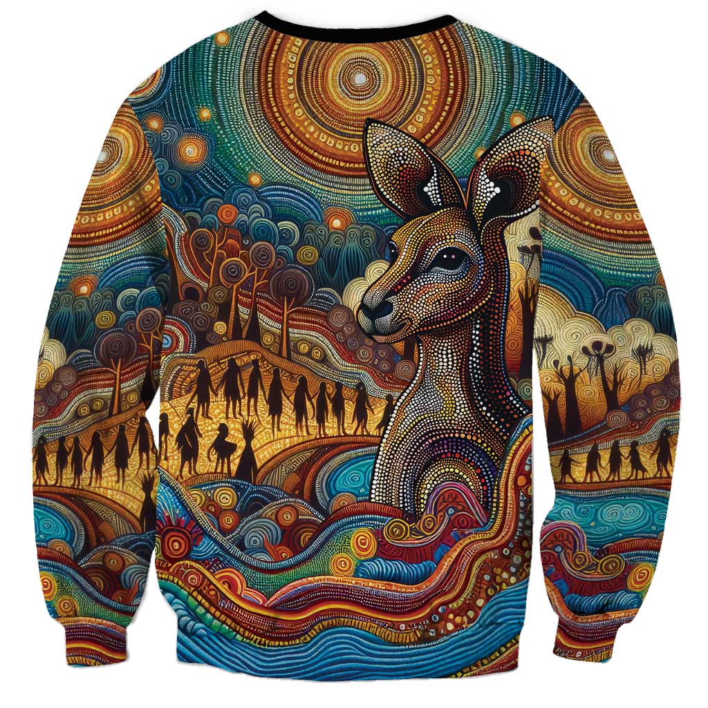 Aboriginal Dreamtime Stories Land Sweatshirt