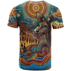 Aboriginal Dreamtime Stories Land T Shirt