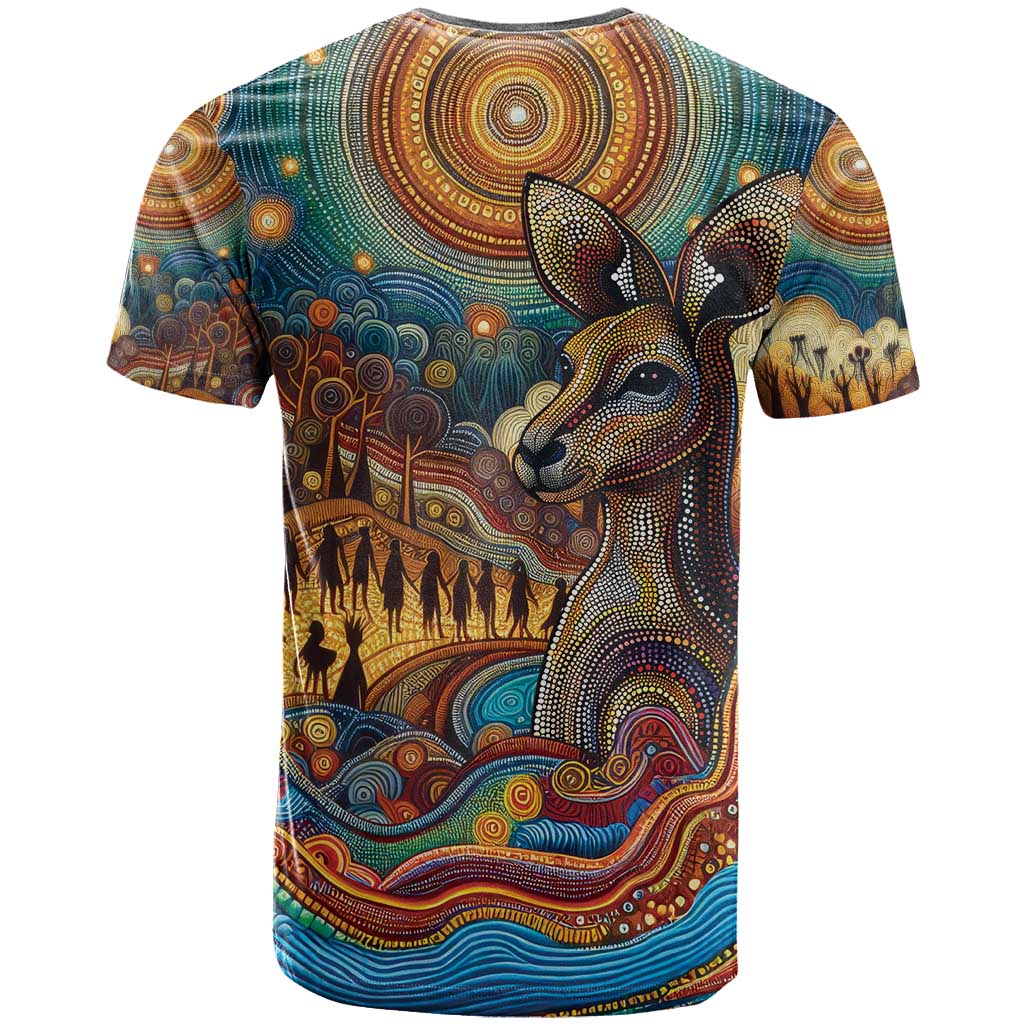Aboriginal Dreamtime Stories Land T Shirt