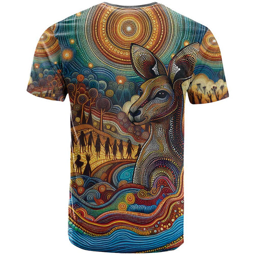 Aboriginal Dreamtime Stories Land T Shirt