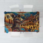 Aboriginal Dreamtime Stories Land Tablecloth