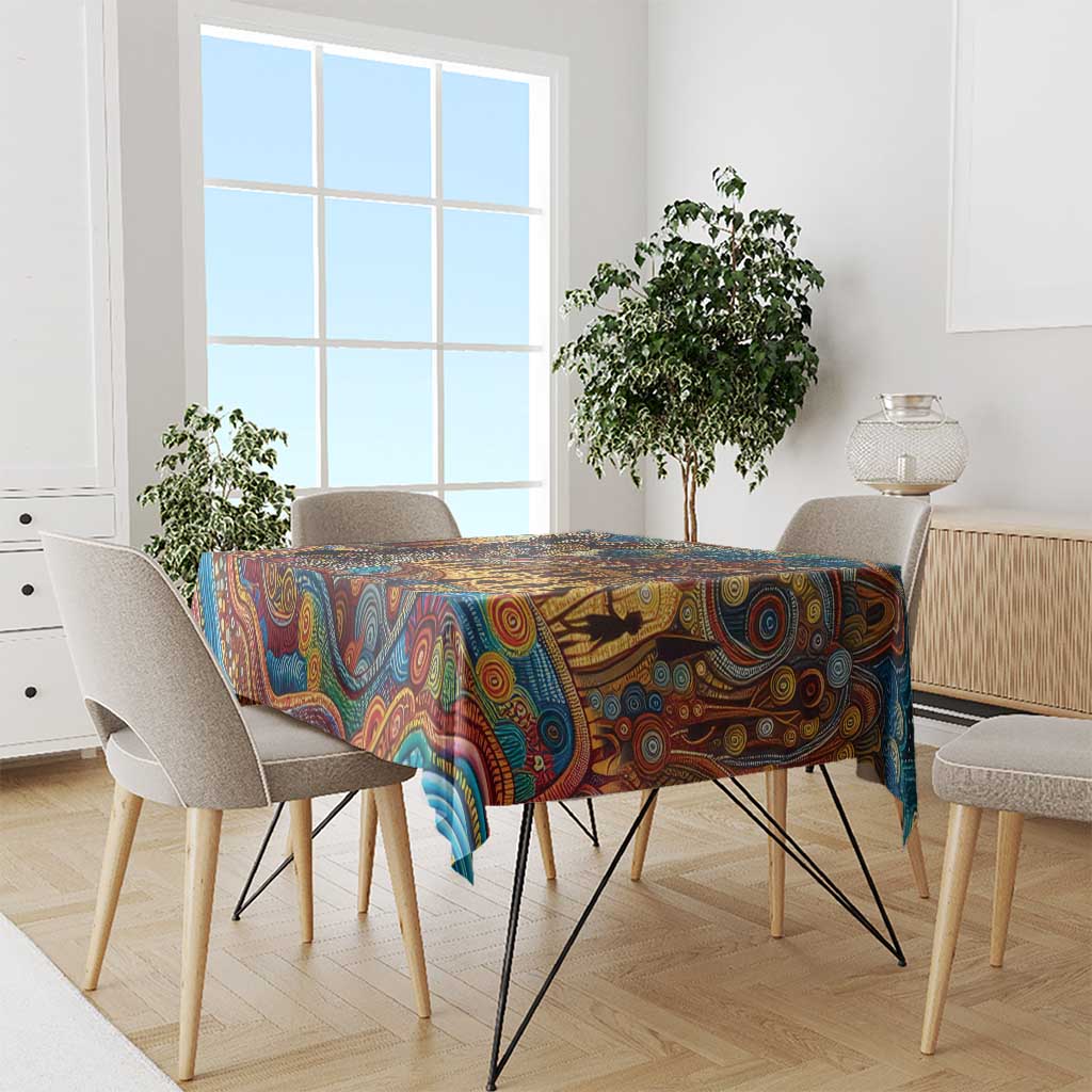 Aboriginal Dreamtime Stories Land Tablecloth