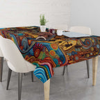 Aboriginal Dreamtime Stories Land Tablecloth