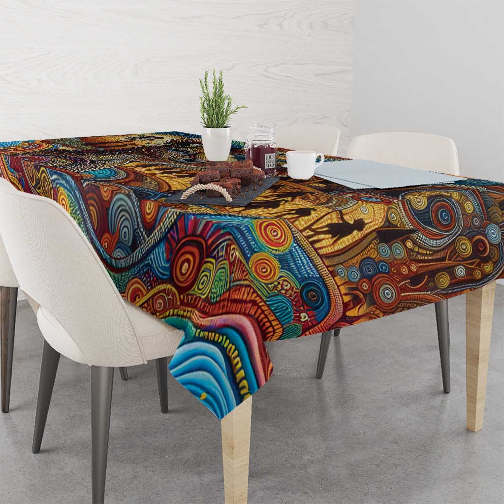 Aboriginal Dreamtime Stories Land Tablecloth