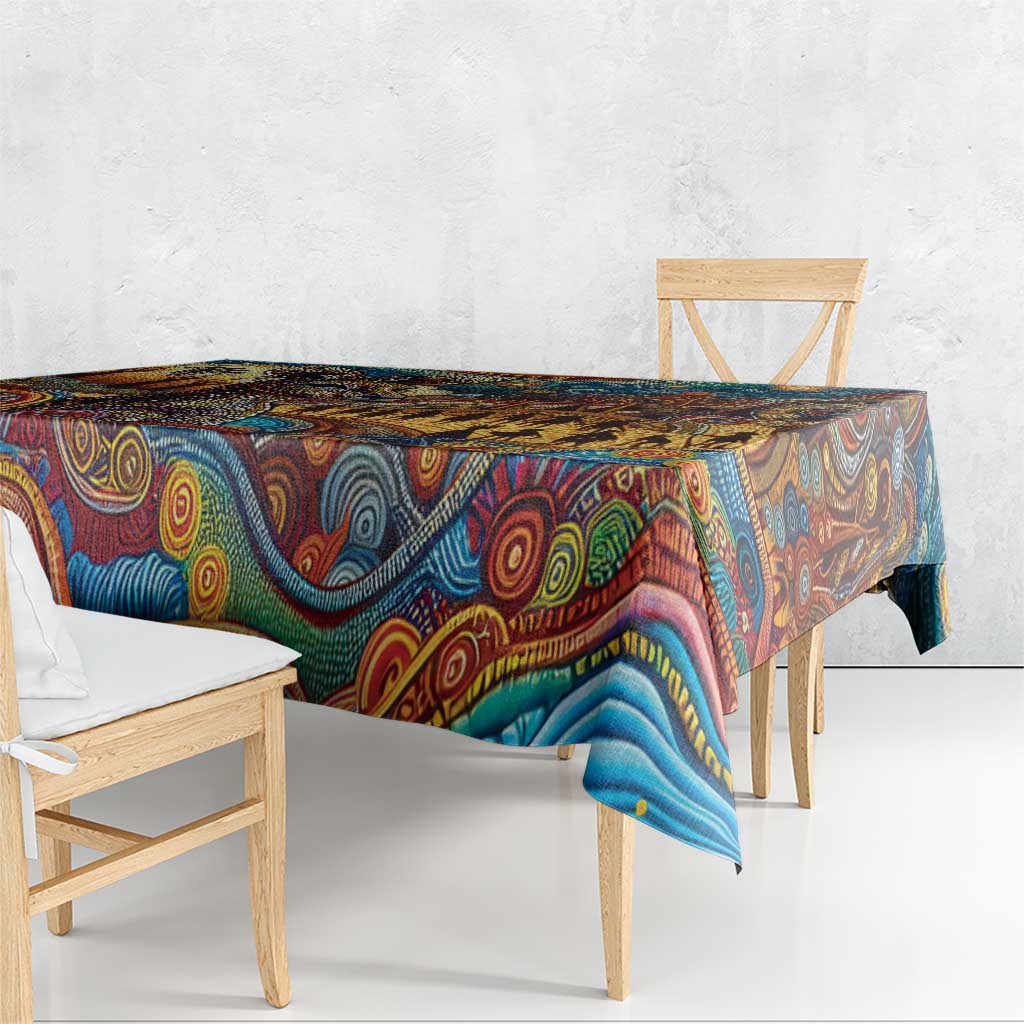 Aboriginal Dreamtime Stories Land Tablecloth