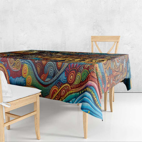Aboriginal Dreamtime Stories Land Tablecloth
