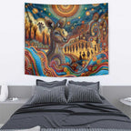 Aboriginal Dreamtime Stories Land Tapestry