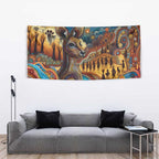 Aboriginal Dreamtime Stories Land Tapestry