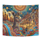 Aboriginal Dreamtime Stories Land Tapestry
