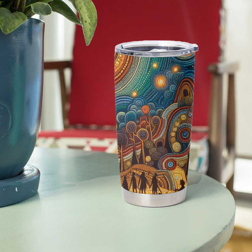 Aboriginal Dreamtime Stories Land Tumbler Cup