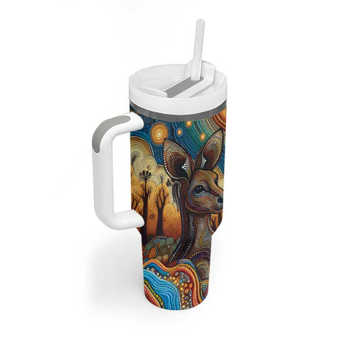 Aboriginal Dreamtime Stories Land Tumbler With Handle