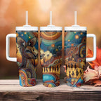 Aboriginal Dreamtime Stories Land Tumbler With Handle