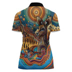 Aboriginal Dreamtime Stories Land Women Polo Shirt