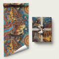 Aboriginal Dreamtime Stories Land Wrapping Paper - Aussie Hoodie