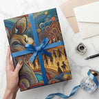Aboriginal Dreamtime Stories Land Wrapping Paper - Aussie Hoodie
