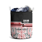 Personalised Toitu Te Tiriti Aotearoa 1840 Laundry Basket Red Kowhaiwhai Puhoro - Aussie Hoodie