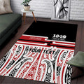 Personalised Toitu Te Tiriti Aotearoa 1840 Area Rug Red Kowhaiwhai Puhoro - Aussie Hoodie