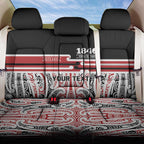 Personalised Toitu Te Tiriti Aotearoa 1840 Back Car Seat Cover Red Kowhaiwhai Puhoro - Aussie Hoodie