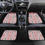 Personalised Toitu Te Tiriti Aotearoa 1840 Car Mats Red Kowhaiwhai Puhoro - Aussie Hoodie
