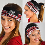 Personalised Toitu Te Tiriti Aotearoa 1840 Neck Gaiter Red Kowhaiwhai Puhoro - Aussie Hoodie