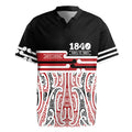 Personalised Toitu Te Tiriti Aotearoa 1840 Rugby Jersey Red Kowhaiwhai Puhoro - Aussie Hoodie