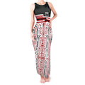 Personalised Toitu Te Tiriti Aotearoa 1840 Tank Maxi Dress Red Kowhaiwhai Puhoro - Aussie Hoodie