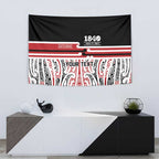 Personalised Toitu Te Tiriti Aotearoa 1840 Tapestry Red Kowhaiwhai Puhoro - Aussie Hoodie
