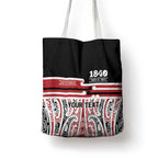 Personalised Toitu Te Tiriti Aotearoa 1840 Tote Bag Red Kowhaiwhai Puhoro - Aussie Hoodie