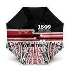 Personalised Toitu Te Tiriti Aotearoa 1840 Umbrella Red Kowhaiwhai Puhoro - Aussie Hoodie