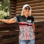 Personalised Toitu Te Tiriti Aotearoa 1840 Women Polo Shirt Red Kowhaiwhai Puhoro - Aussie Hoodie