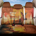 Australian Kangaroo Forests NAIDOC 2024 Back Car Seat Cover Aboriginal Art Style