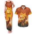 Australian Kangaroo Forests NAIDOC 2024 Couples Matching Tank Maxi Dress and Hawaiian Shirt Aboriginal Art Style