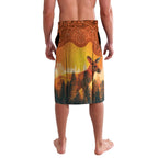 Australian Kangaroo Forests NAIDOC 2024 Lavalava Aboriginal Art Style