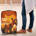 Australian Kangaroo Forests NAIDOC 2024 Luggage Cover Aboriginal Art Style