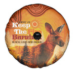 Australian Kangaroo Forests NAIDOC 2024 Spare Tire Cover Aboriginal Art Style