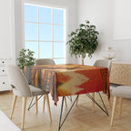 Australian Kangaroo Forests NAIDOC 2024 Tablecloth Aboriginal Art Style