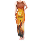 Australian Kangaroo Forests NAIDOC 2024 Tank Maxi Dress Aboriginal Art Style