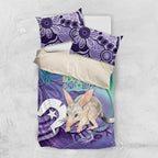 Vivid Bilby NAIDOC 2024 Bedding Set Macrotis Aboriginal Art Style