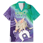 Vivid Bilby NAIDOC 2024 Family Matching Mermaid Dress and Hawaiian Shirt Macrotis Aboriginal Art Style
