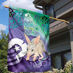 Vivid Bilby NAIDOC 2024 Garden Flag Macrotis Aboriginal Art Style