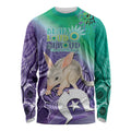Vivid Bilby NAIDOC 2024 Long Sleeve Shirt Macrotis Aboriginal Art Style