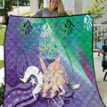 Vivid Bilby NAIDOC 2024 Quilt Macrotis Aboriginal Art Style