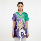 Vivid Bilby NAIDOC 2024 Scrub Top Macrotis Aboriginal Art Style - Aussie Hoodie