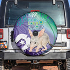 Vivid Bilby NAIDOC 2024 Spare Tire Cover Macrotis Aboriginal Art Style