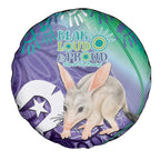Vivid Bilby NAIDOC 2024 Spare Tire Cover Macrotis Aboriginal Art Style