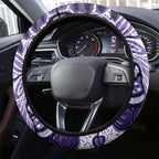Vivid Bilby NAIDOC 2024 Steering Wheel Cover Macrotis Aboriginal Art Style