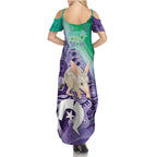 Vivid Bilby NAIDOC 2024 Summer Maxi Dress Macrotis Aboriginal Art Style