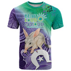 Vivid Bilby NAIDOC 2024 T Shirt Macrotis Aboriginal Art Style